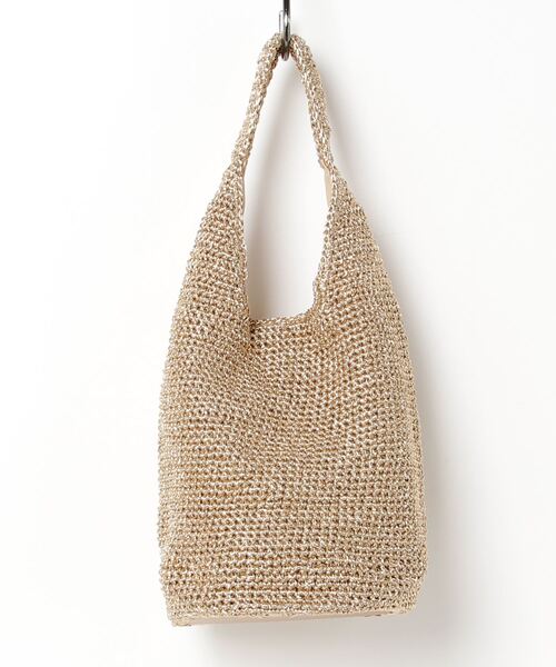 「BEAUTY\u0026YOUTH UNITED ARROWS」 ハンドバック FREE しろがね色 レディース
