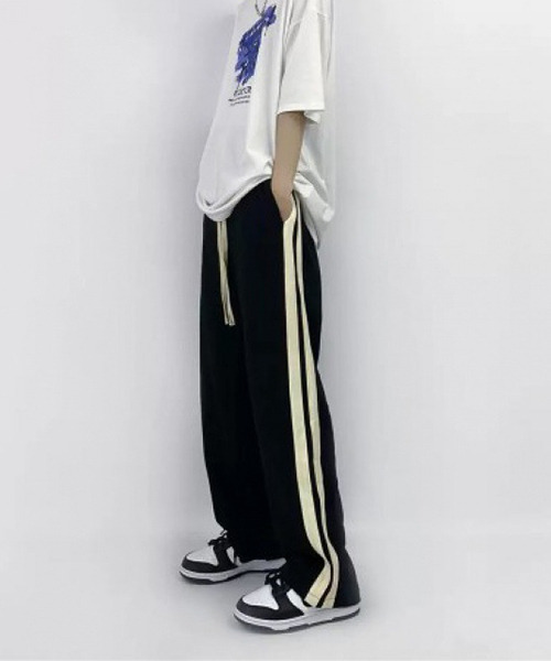 「c.u.l」 ジャージパンツ L ブラック レディース_画像4