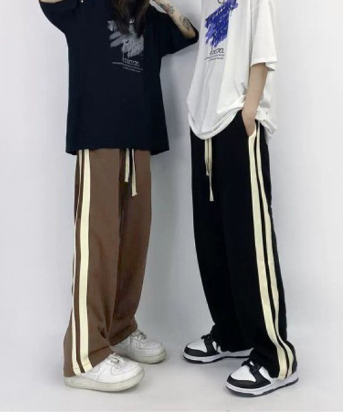 「c.u.l」 ジャージパンツ L ブラック レディース_画像6