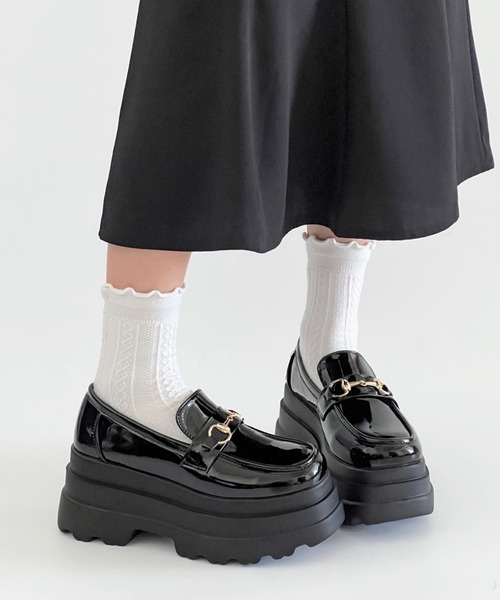 「Shoes in Closet」 シューズ S ブラック系その他 レディース_画像7