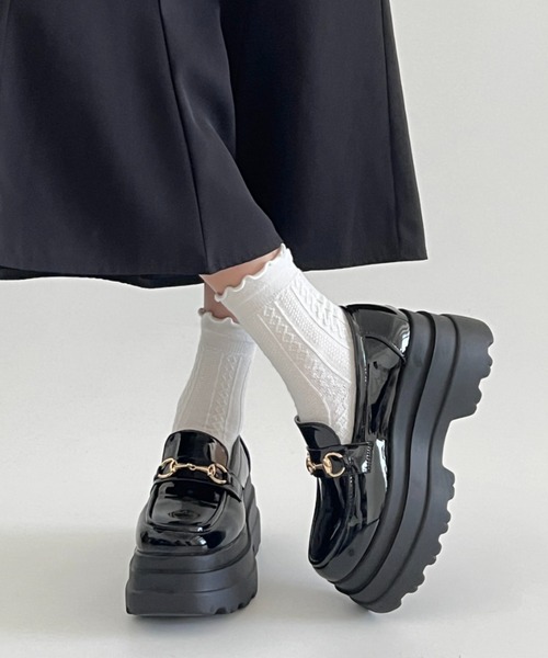 「Shoes in Closet」 シューズ S ブラック系その他 レディース_画像8