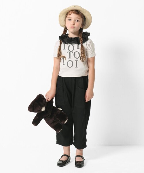 ブラウス シャツ エミールトップ_80_110「キッズ」 キッズ 子供服 女の子の画像