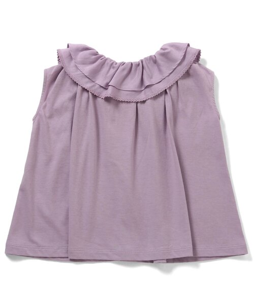 ブラウス シャツ エミールトップ_80_110「キッズ」 キッズ 子供服 女の子の画像