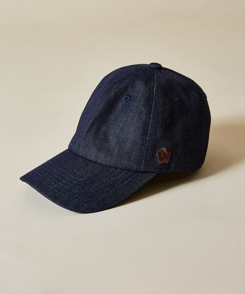 「PUBLUX」 キャップ「MARY QUANTコラボ」 ONE SIZE ブラック レディース_画像3