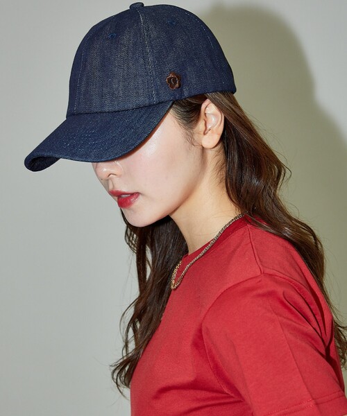 「PUBLUX」 キャップ「MARY QUANTコラボ」 ONE SIZE ブラック レディース_画像9