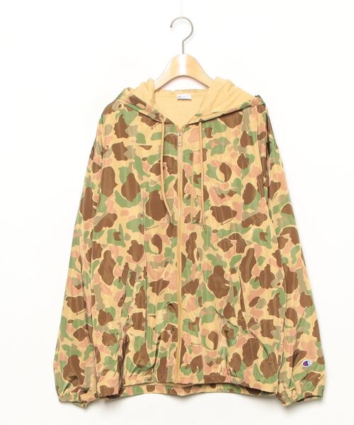 Champion（チャンピオン） ジップアップパーカー L イエロー メンズ