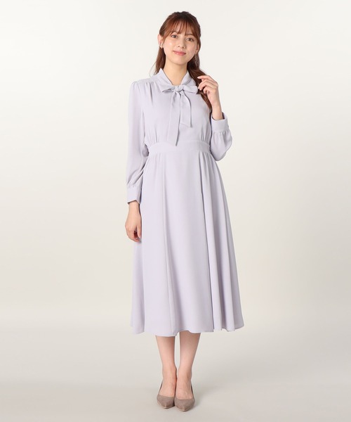 「LAISSE PASSE」 「Debut de Fiore」長袖ワンピース MEDIUM ナチュラル レディース_画像7