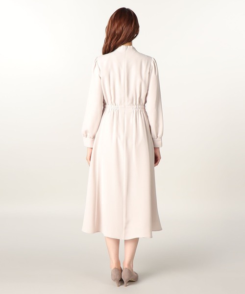 「LAISSE PASSE」 「Debut de Fiore」長袖ワンピース MEDIUM ナチュラル レディース_画像9