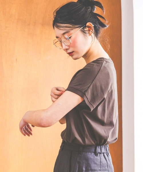 ★ぺ様★新品 ニコアンド 2点おまとめ niko and…（ニコアンド） tシャツ COLORマイスターフレンチプル