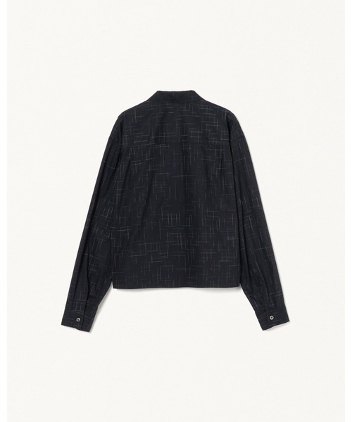 ブルゾン アウター FORSOMEONE KASURI ZIP SHIRT メンズの画像