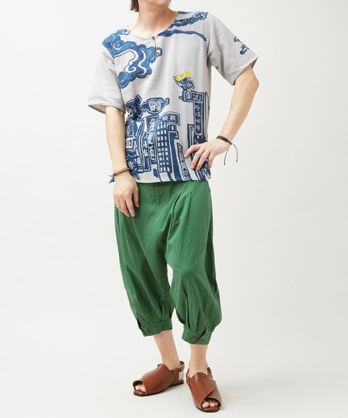チャイハネ（CAYHANE） パンツ 「チャイハネ」パジャールMEN'Sサルエル
