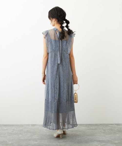 「Dorry Doll」 コンビワンピース M ブルー レディース_画像5