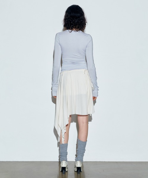「SCULPTOR」 長袖カットソー X-SMALL ホワイト レディース_画像5