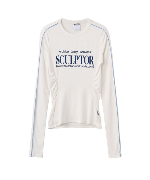 「SCULPTOR」 長袖カットソー X-SMALL ホワイト レディース_画像6
