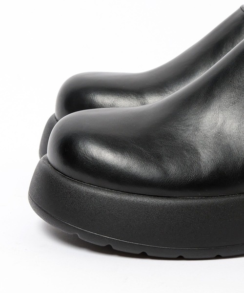 「LOWRYS FARM」 フラットサンダル LARGE ブラック レディース_画像9