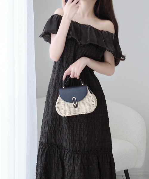 「mily bilet」 ノースリーブワンピース X-LARGE アイボリー レディース_画像5