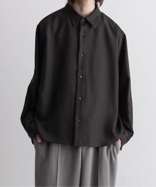 「Casper John」 長袖シャツ LARGE グリーン メンズ_画像5