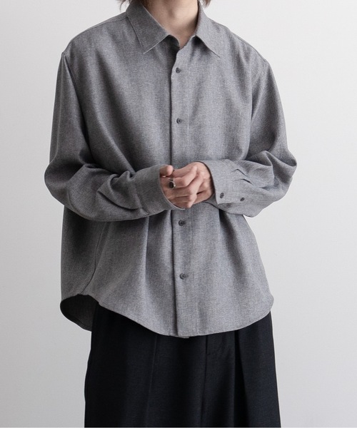 「Casper John」 長袖シャツ LARGE グリーン メンズ_画像6