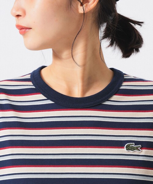 LACOSTE（ラコステ） tシャツ 「別注」LACOSTE for BEAMS BOY / マルチ