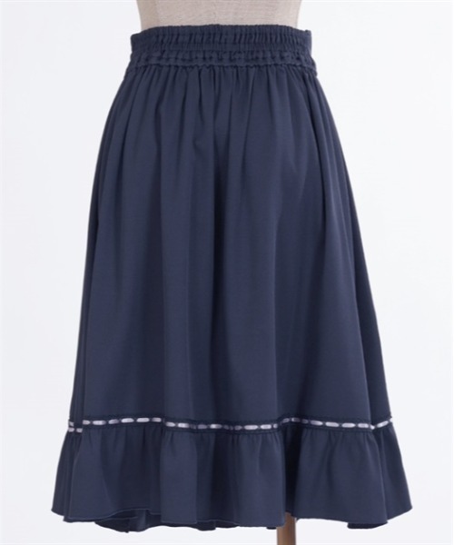 「axes femme POETIQUE」 フレアスカート MEDIUM グレー レディース_画像9