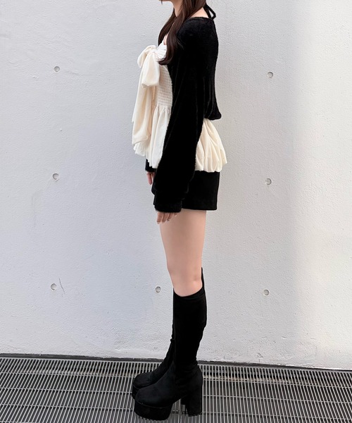 NOMAE（ノーマエ） キャミソール ベロアリボンキャミ : ZOZOTOWN Yahoo