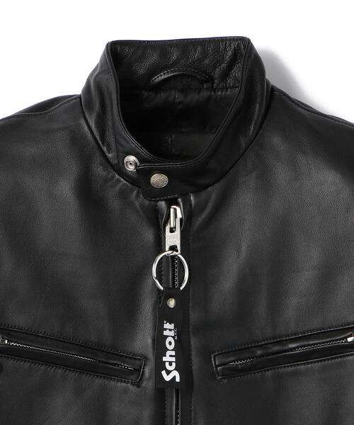 ジャケット ライダースジャケット Schott/ショット/LAMB LEATHER CAFE RACER/ラム カフェレーサー|ZOZOTOWN |03