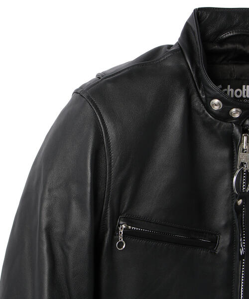 ジャケット ライダースジャケット Schott/ショット/LAMB LEATHER CAFE RACER/ラム カフェレーサー|ZOZOTOWN |05