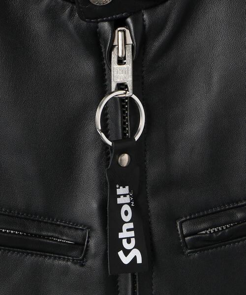 ジャケット ライダースジャケット Schott/ショット/LAMB LEATHER CAFE RACER/ラム カフェレーサー|ZOZOTOWN |06