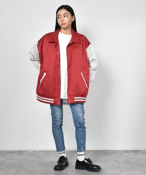 しろさん　40% FPAR 1st サテン スタジャン アゲインストライツ しろさん様専用 40% FPAR 1st サテン スタジャン アゲインスト