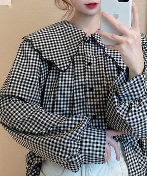 Dream garden（ドリームガーデン） ブラウス シャツ YUGA ボリューム