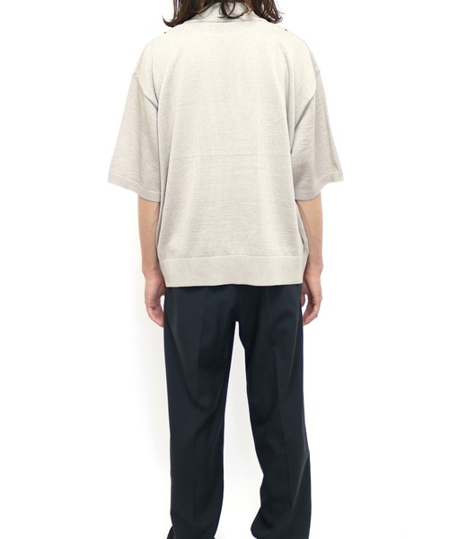 elephant TRIBAL fabrics ポロシャツ elephant TRIBAL fabrics (エレファントトライバルファブリックス