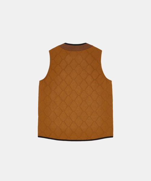 ラベンハム　ダブルジレ LAVENHAM ベスト ジレ Stud Front Bomber Gilet Mens / スタッド
