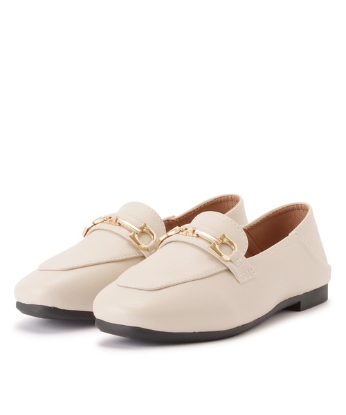 美品【TOD'S】イタリア製 ビットローファー ゴールド金具 37(23.5㎝) EFFE BEAMS（エッフェ ビームス）TOD'S / ゴールドプレート