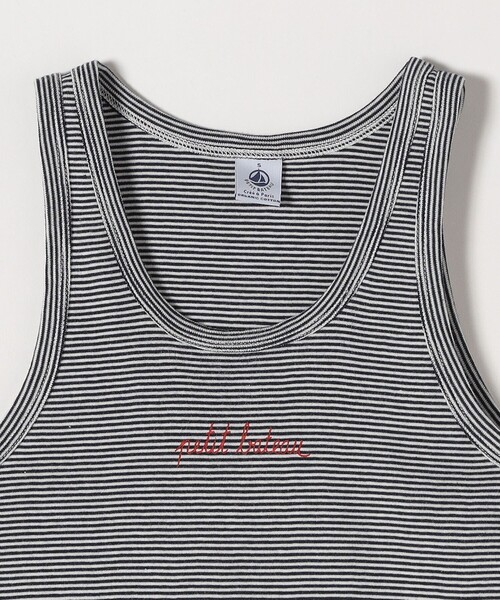 PETIT BATEAU（プチバトー） タンクトップ ノースリーブ 「SHIPS any