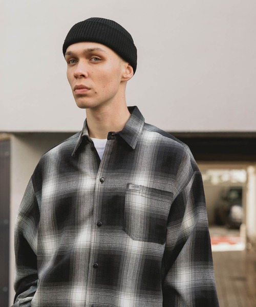 Cal Top（キャルトップ） シャツ L/S SHIRT PLAID 長袖シャツ オンブレ