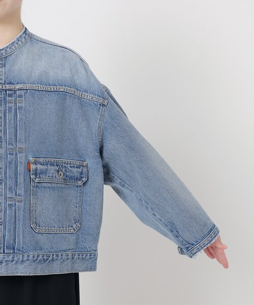 スピック＆スパン51/2 1ST-LINE STUDS DENIM ジャケット セール】51/2 1ST-LINE STUDS DENIM ジャケット（デニム