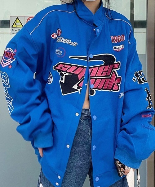 MGV（エムジーヴィー） ブルゾン アウター Street Multi-Logo Jacket