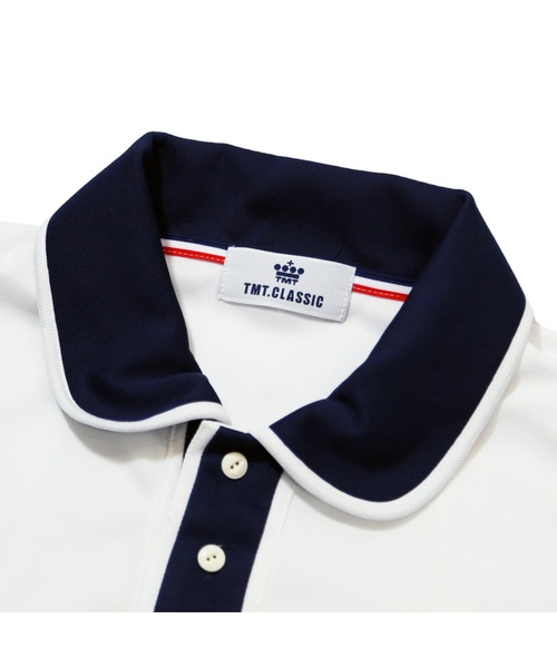 TMT classic tシャツ MICRO MOSS STITCH POLO SHIRTS メンズ