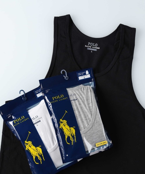 RALPH LAURENラルフローレン　タンクトップ　ビンテージ加工 ラルフ ローレン（RALPH LAUREN）（メンズ）タンクトップ 1枚入り RM1