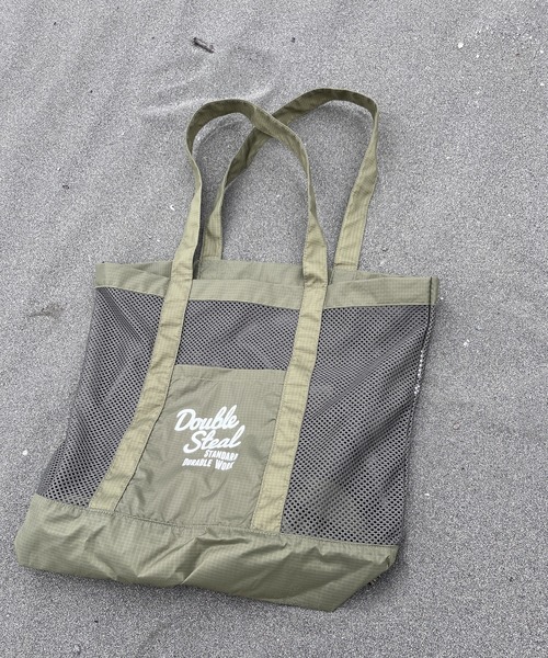 DOUBLE STEAL トートバッグ メッシュトートバッグ メンズ