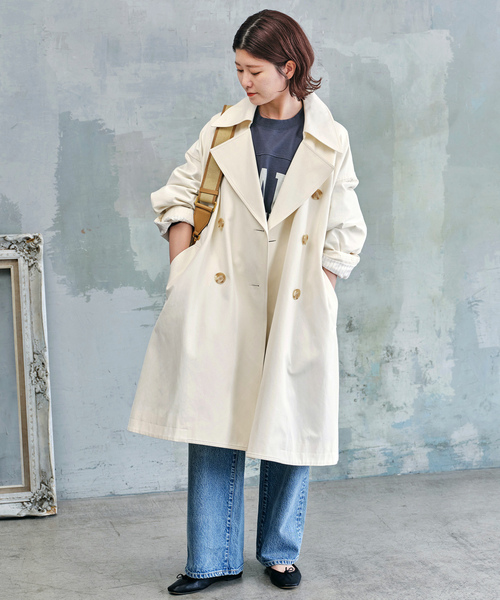 Spick & Span」 トレンチコート 38 ベージュ レディース : 84303436 