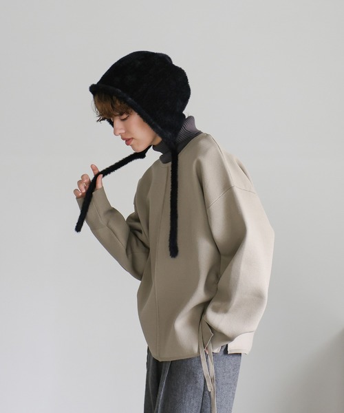 select MOCA（セレクトモカ） ニット帽 ニットキャップ シャギー