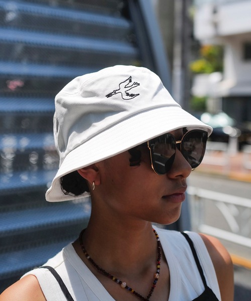 BANKS（バンクス） 帽子 ハット HAT/総柄ワンポイントCHILL