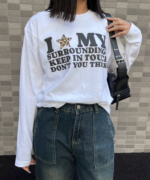 fiere（フィエール） tシャツ ILOVEMYロンT／長袖Tシャツ レディース