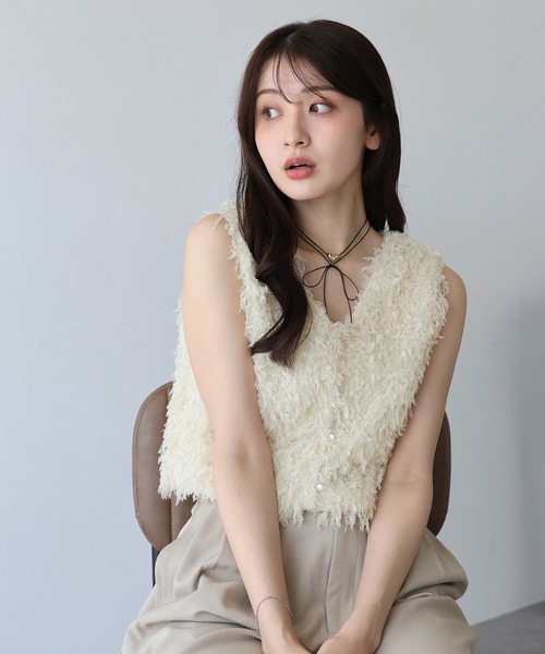 MAHIYA ジョプリン スエード フリンジベスト フリンジベスト｜Yahoo!フリマ（旧PayPayフリマ）