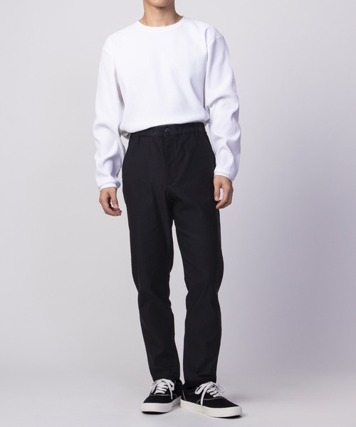 NAVY パンツ NAVY FIT 裏起毛テーパードパンツ メンズ : ZOZOTOWN