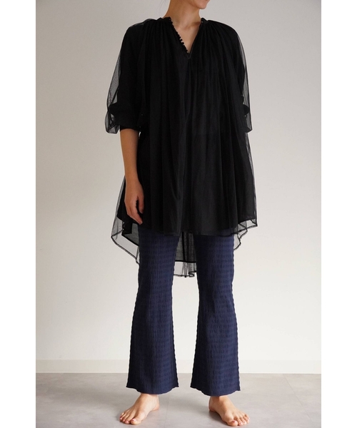 Pheeta チュニック 麻 Pheeta（フィータ） チュニック Amal チュール チュニック ワンピース