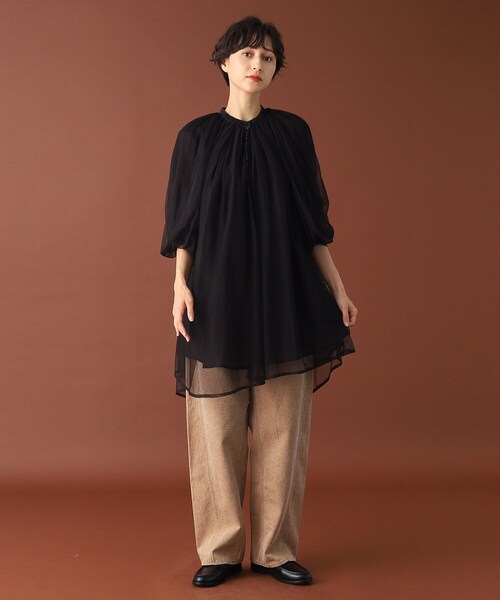 Pheeta（フィータ） チュニック Amal チュール チュニック ワンピース