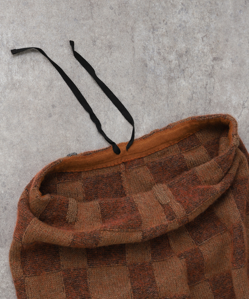 CITYSHOP パンツ YANYAN LAMBSWOOL PLAITED CHECK PANTS YWW24-1571 