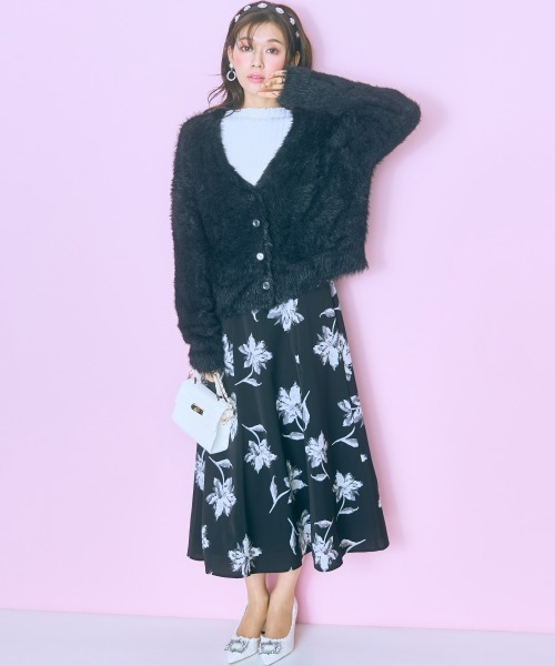 marun（マルン） ワンピース 「大きいサイズ」 ドッキング花柄